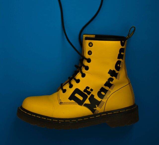 yellow dr martens